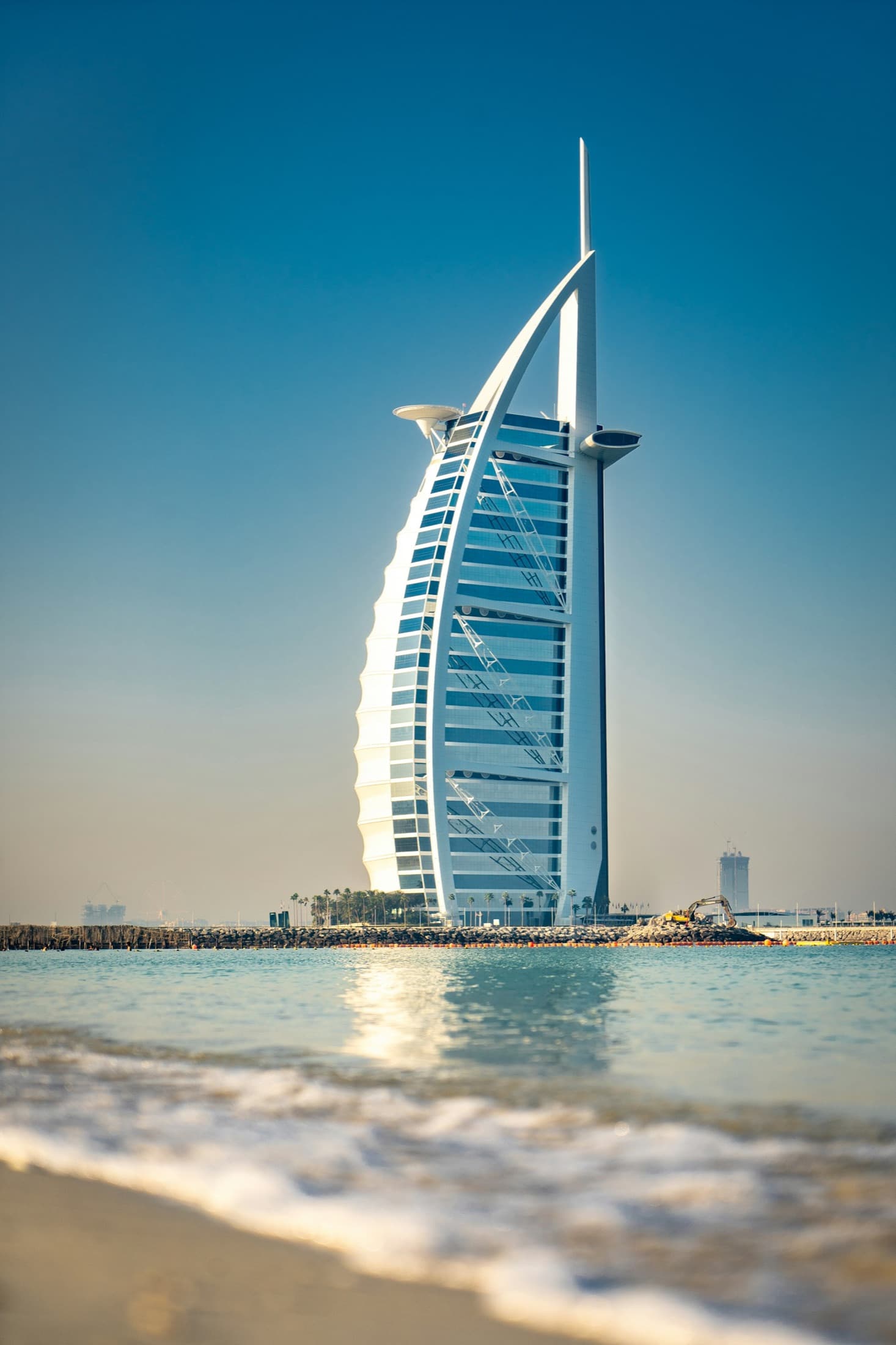 Burj Al Arab and the Dubai coastline