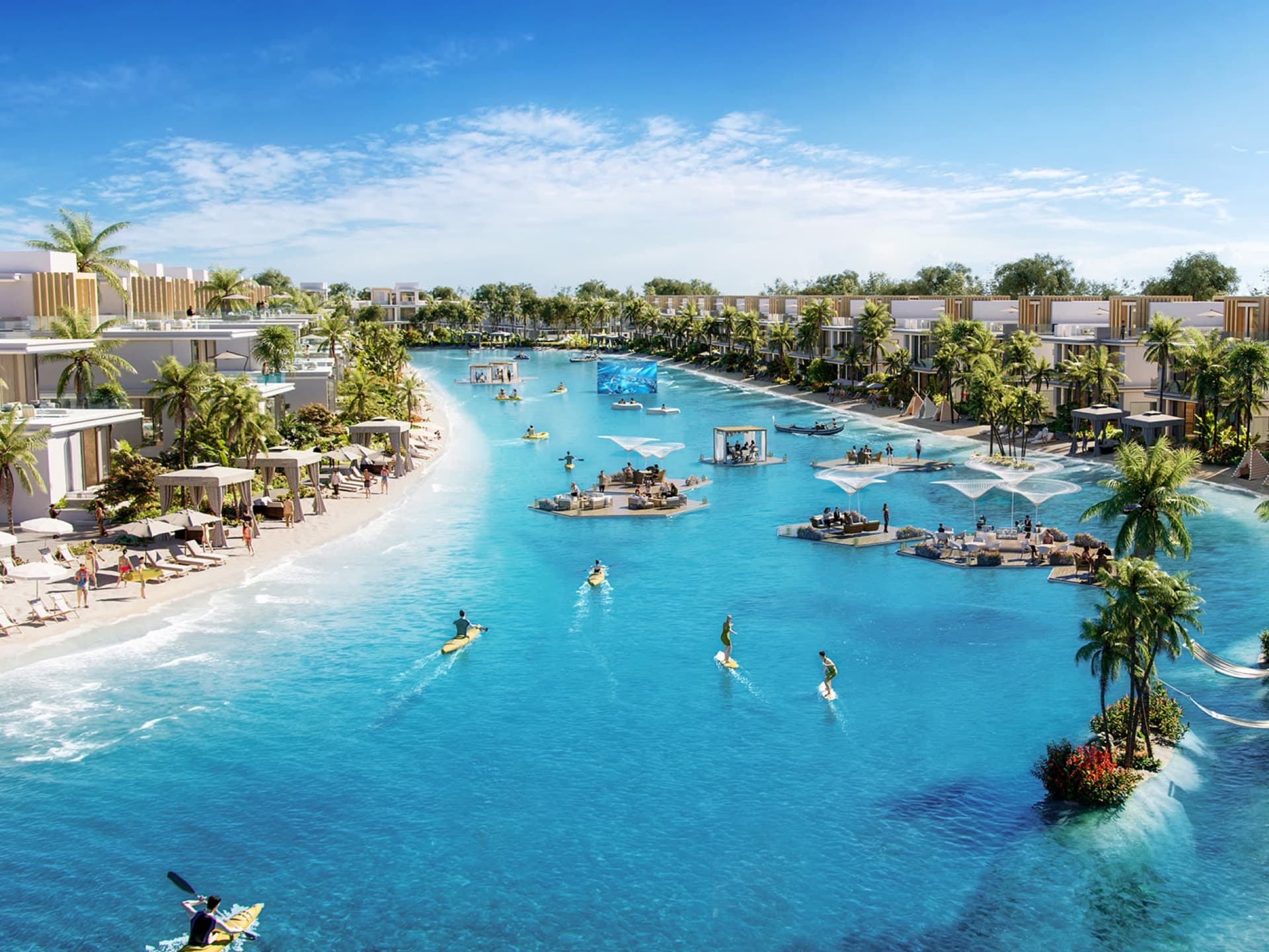 DAMAC Islands lagünü